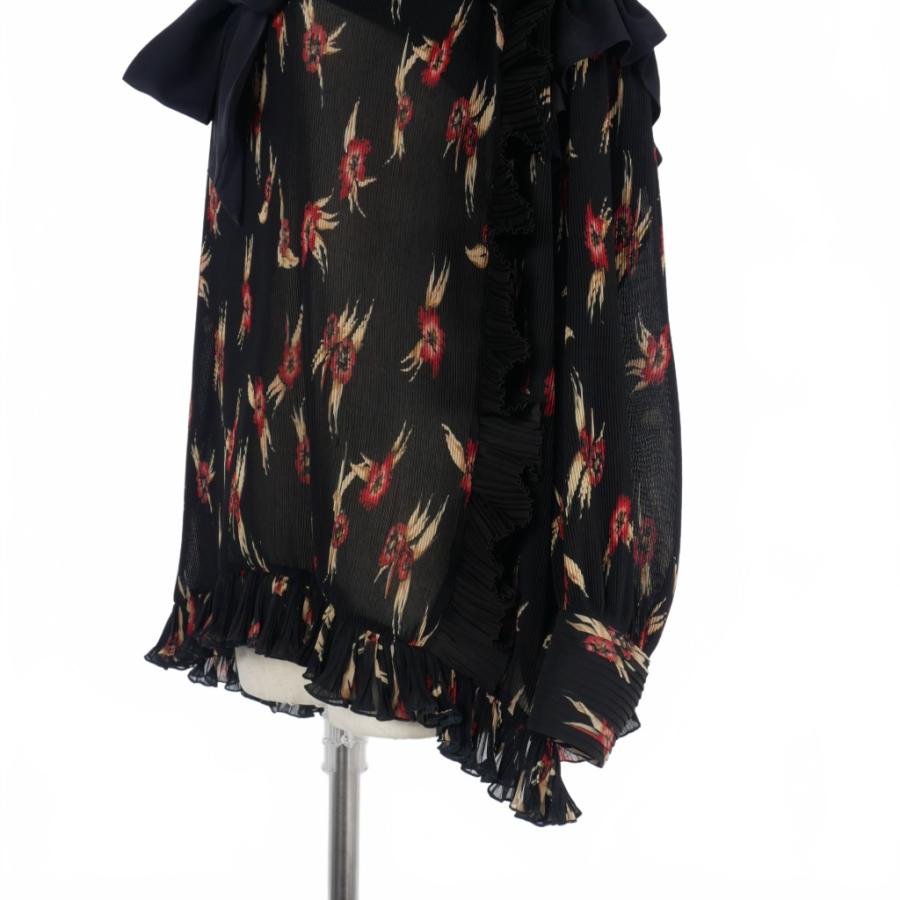 イザベルマラン ISABEL MARANT ウェーブフラワープリント フリル