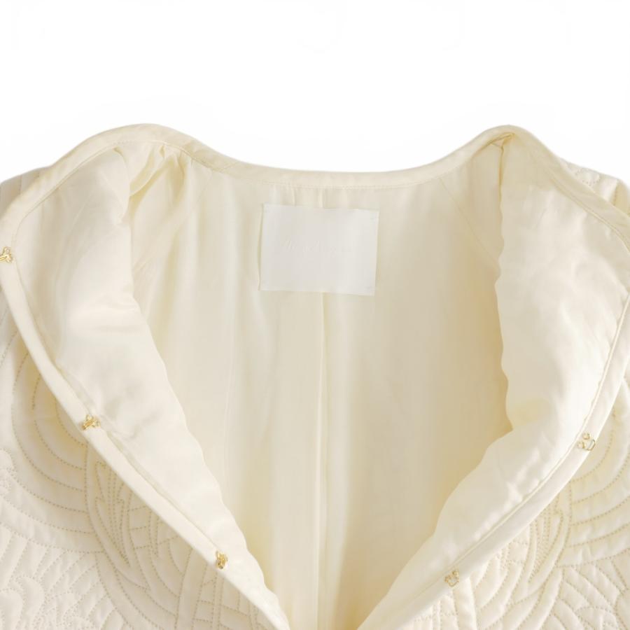 マメクロゴウチ Mame Kurogouchi シルクジャケット 小花柄 マメクロゴウチ Mame Kurogouchi 23AW Floral Quilted Silk