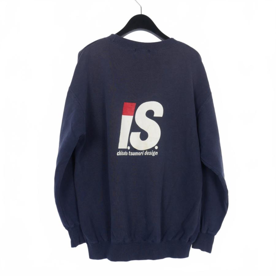 tsumori chisato プリント スウェット トレーナー トップス TSUMORI CHISATO - ツモリチサト I.S 80s ロゴプリント ハイネック