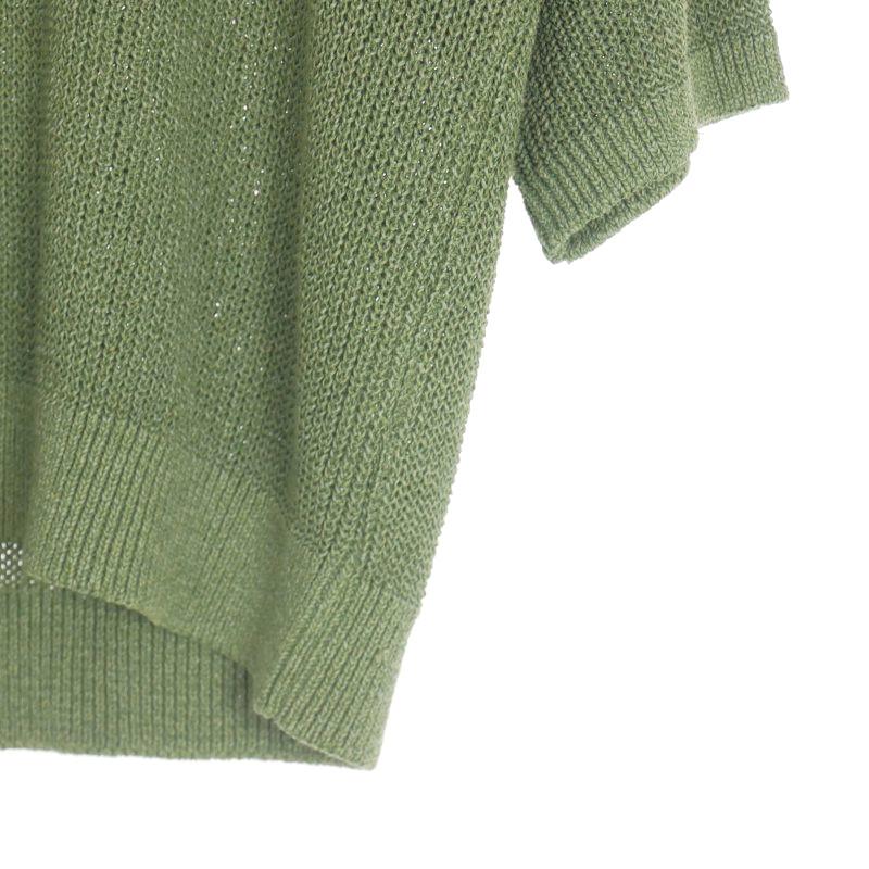 未使用品 ブランワイエム Blanc YM 25SS Skipper Knit Shirts