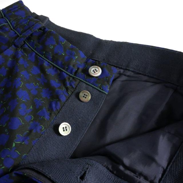 サカイ sacai 16SS Leaf Aloha Pajama パジャマパンツ スラックス 1
