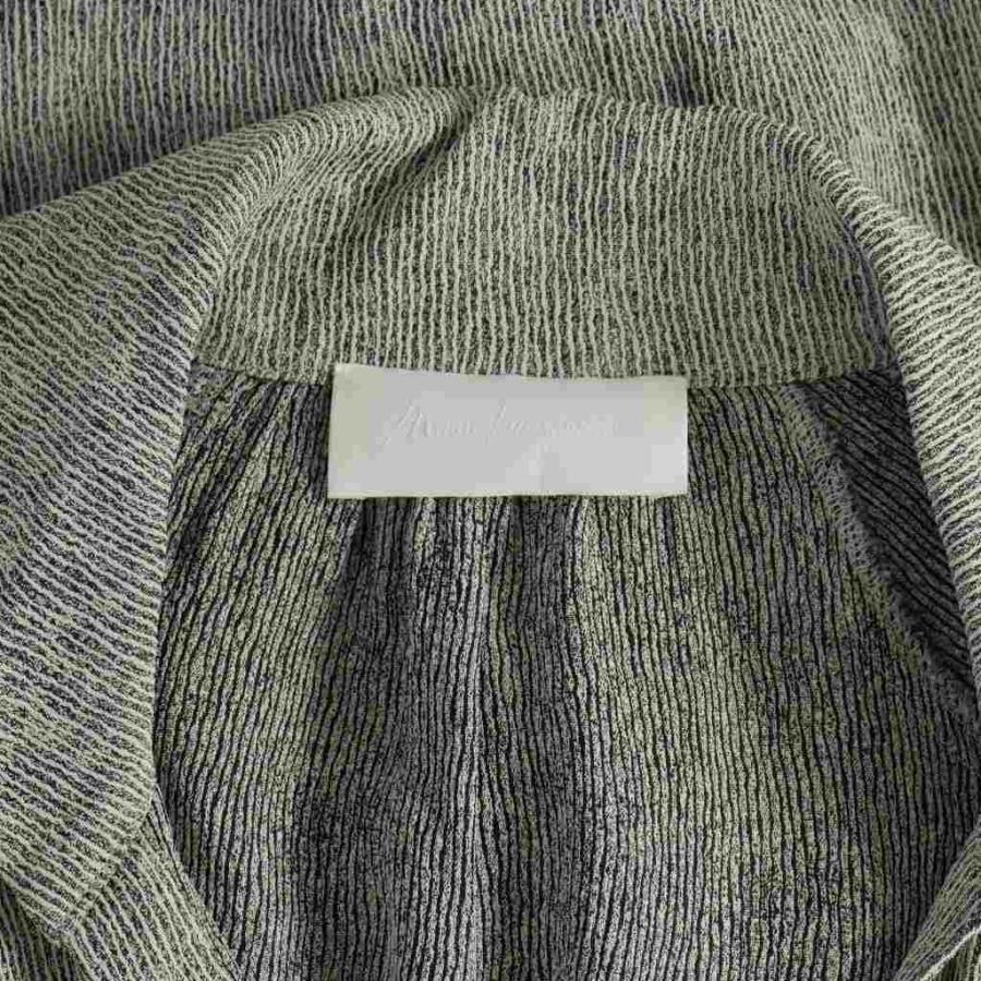 マメクロゴウチ Mame Kurogouchi 22AW ストライプ ジャガード ドレス