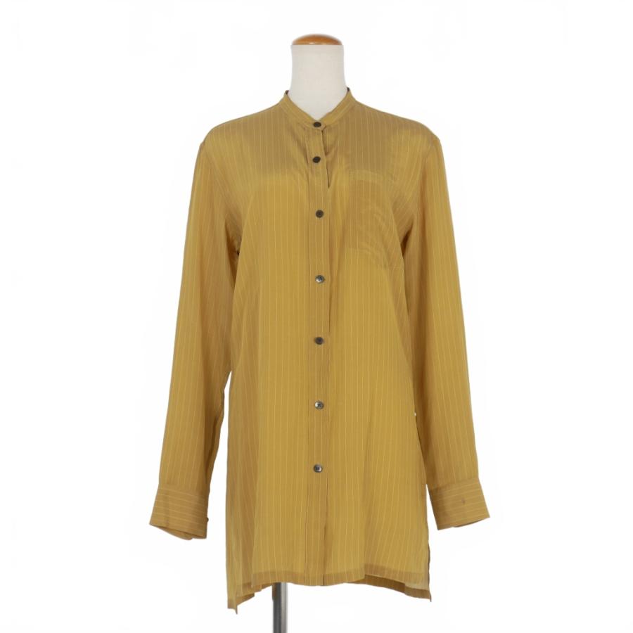 ドリスヴァンノッテン DRIES VAN NOTEN 20SS バンドカラー シルク