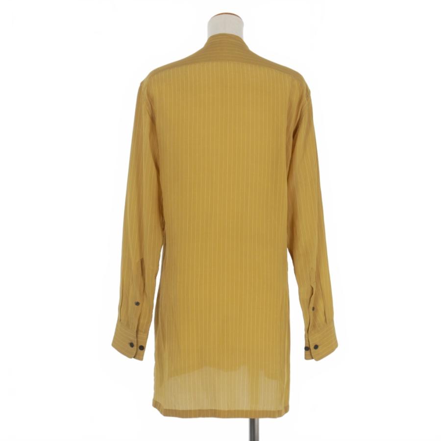 ドリスヴァンノッテン DRIES VAN NOTEN 20SS バンドカラー シルク 