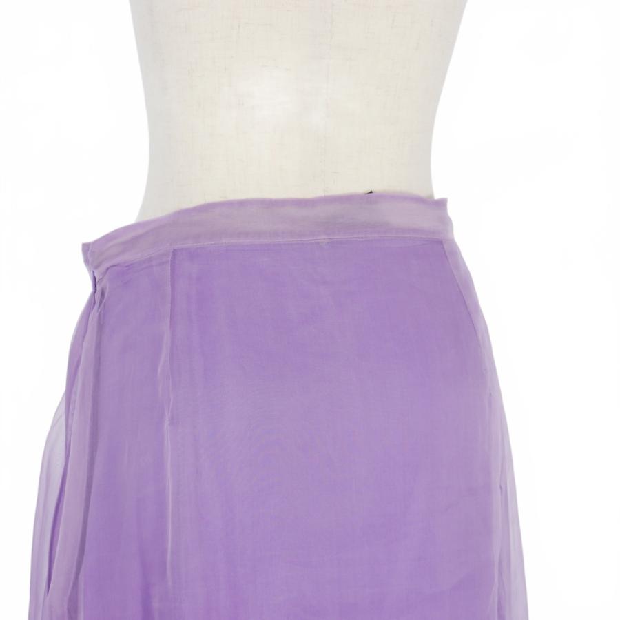 GUCCI（グッチ） GUCCI 20SS オーガンジー シルク ロングスカート 42