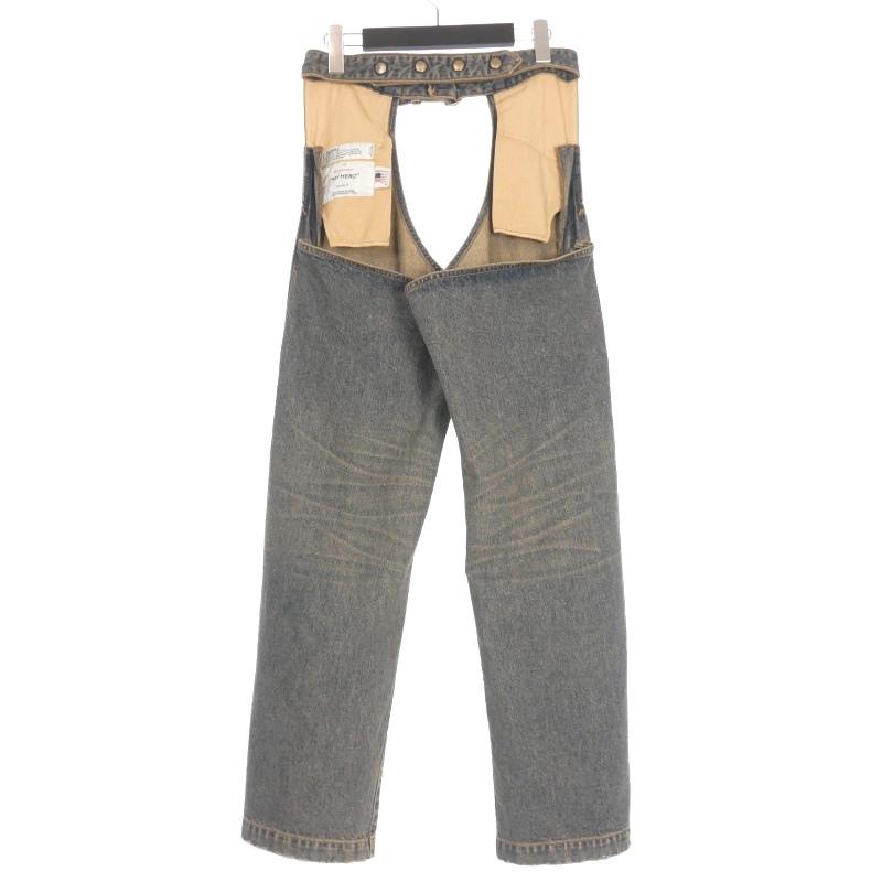 未使用品 ダイリク DAIRIKU CHAPS DENIM PANTS チャップスデニムパンツ