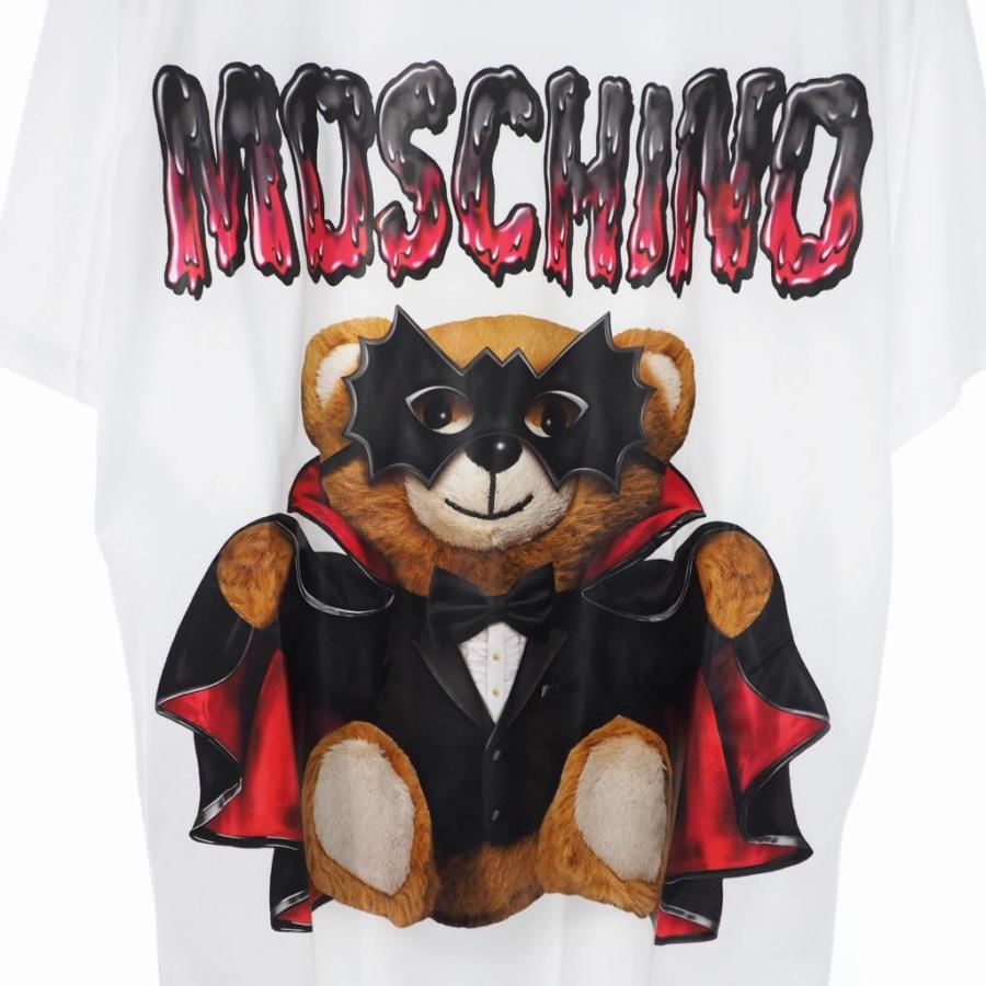 モスキーノ MOSCHINO 20SS バッド テディベア プリント ワンピース