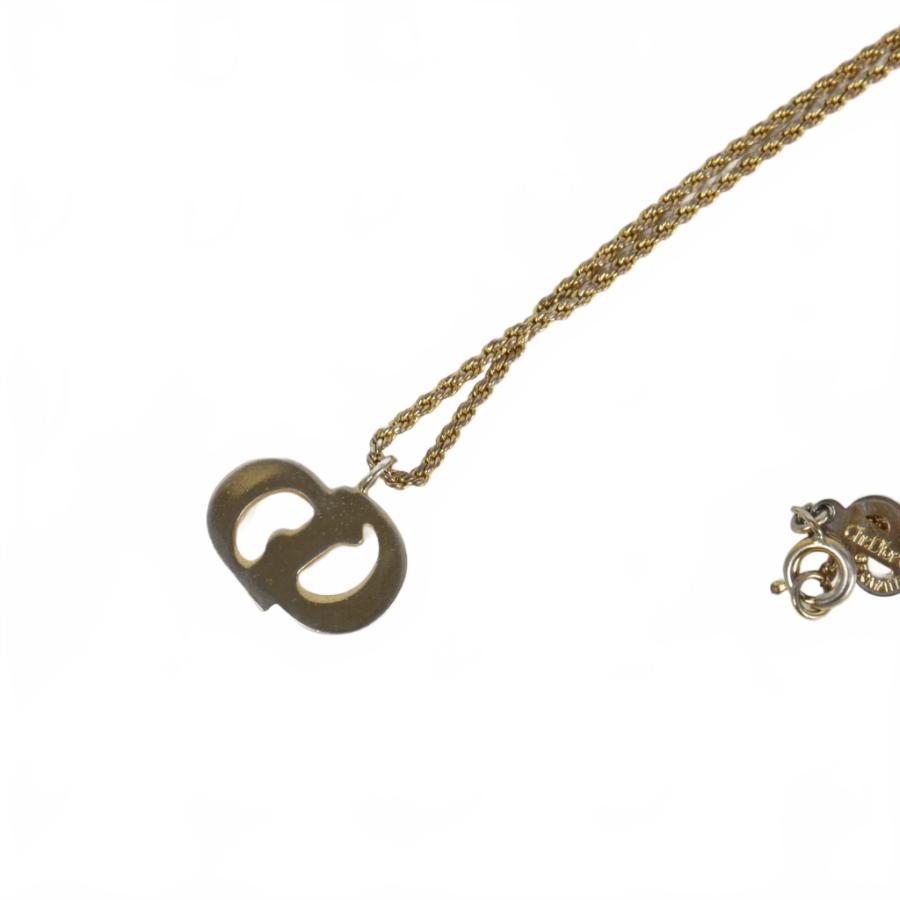 Christian Dior クリスチャンディオール ヴィンテージ CDロゴ チェーン