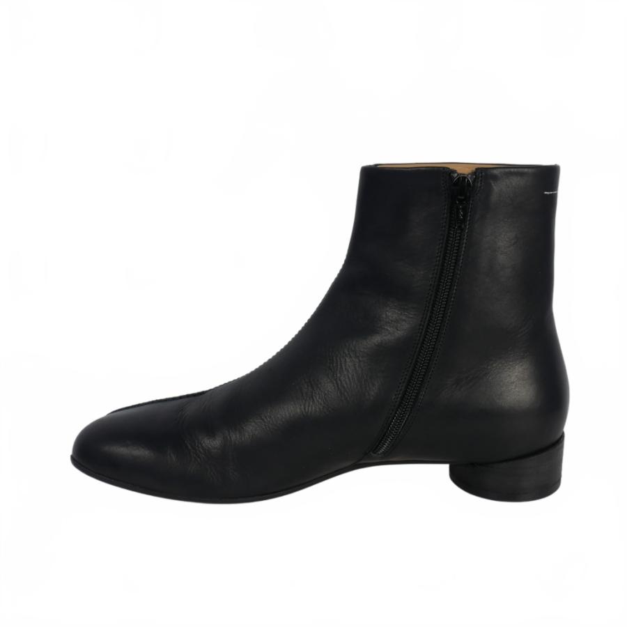 【未使用同等品】MM6 メゾンマルジェラ ベルベット スネーク柄ブーツ MM6 エムエム6 メゾンマルジェラ Maison Margiela アンクル