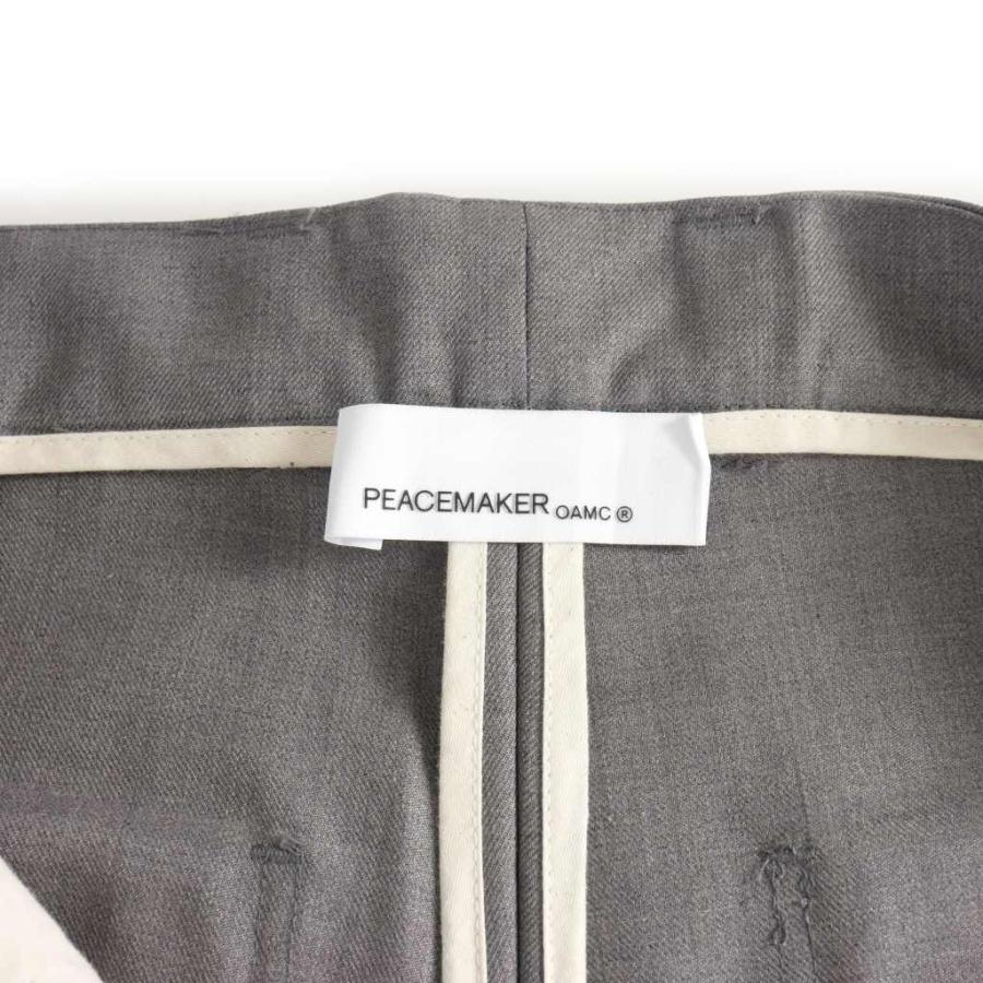 OAMC グレー スラックス サイズ46 ウールスラックス（1タック）(46
