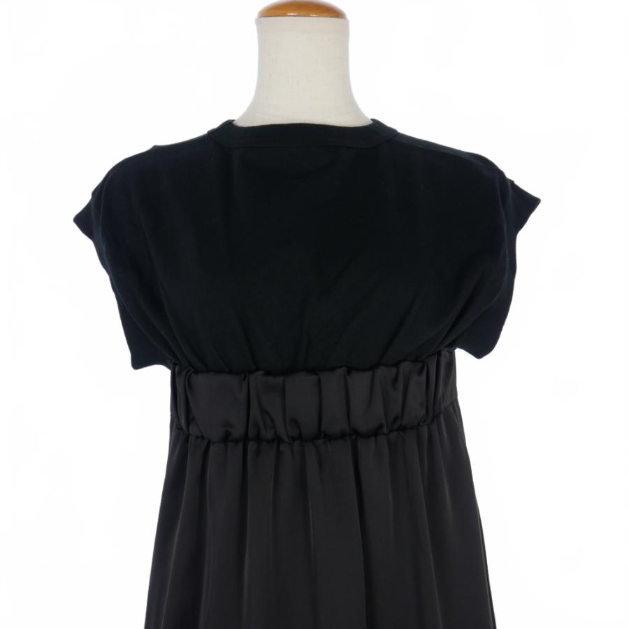 sacai プリーツワンピース　1 （S）黒 激レア sacai × SPIEWAK プリーツスカート ワンピース 黒1