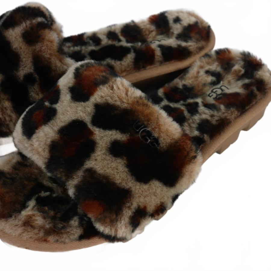 アグ UGG W COZETTE LEOPARD コゼット スライド サンダル
