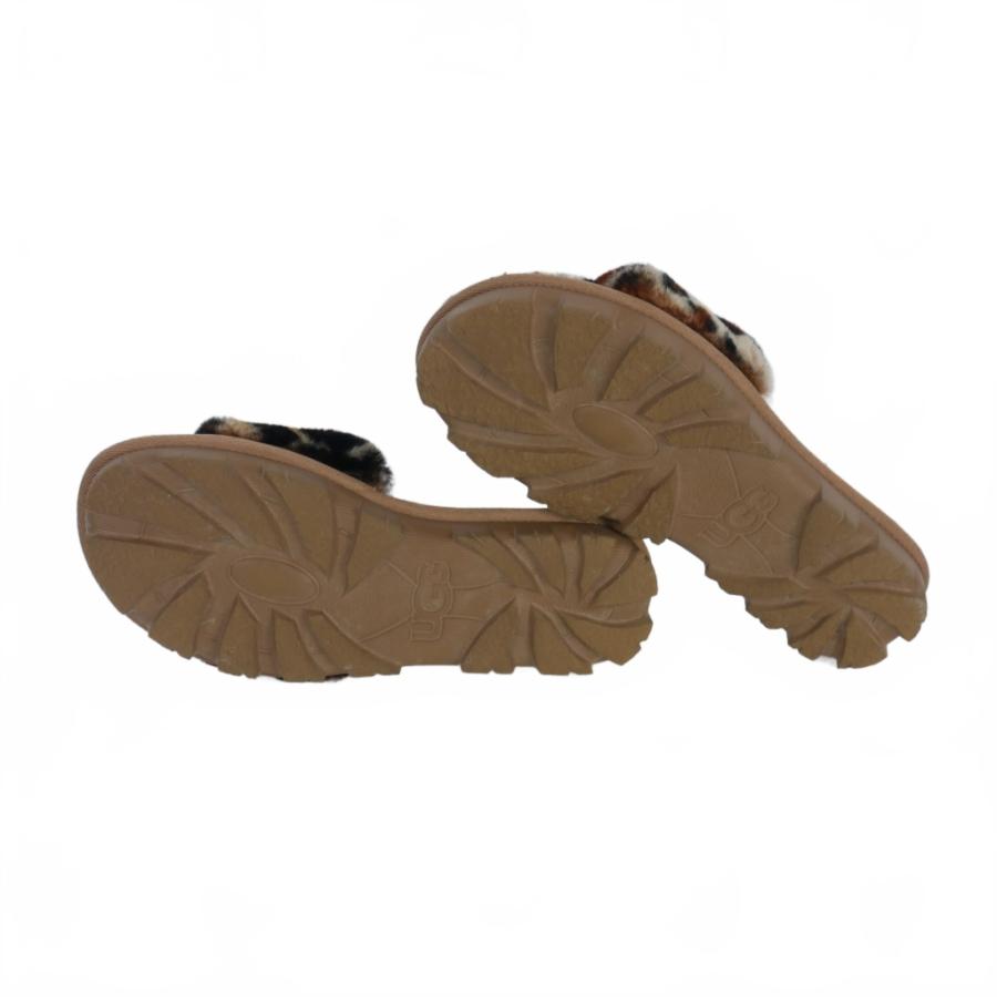 アグ UGG W COZETTE LEOPARD コゼット スライド サンダル