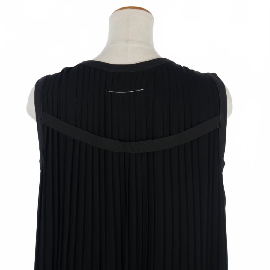MM6 / ノースリーブワンピース/38/ポリエステル/BLK/S52CT0209 エムエムシックス メゾンマルジェラ MM6 Maison Margiela ノースリーブ