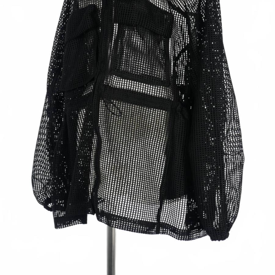 エミアトリエ emmi atelier メッシュ ワッシャー ブルゾン シースルー