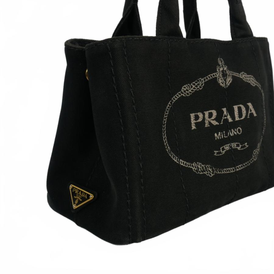 PRADA（プラダ） PRADA KANAPA カナパ ミニ キャンバス ハンドバッグ