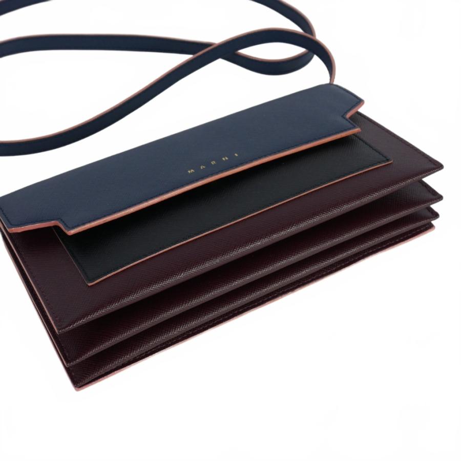 MARNI マルニ TRUNK トランク ロゴ ショルダーウォレット 長財布 MARNI マルニ TRUNK トランク ロゴ ショルダーウォレット 長財布