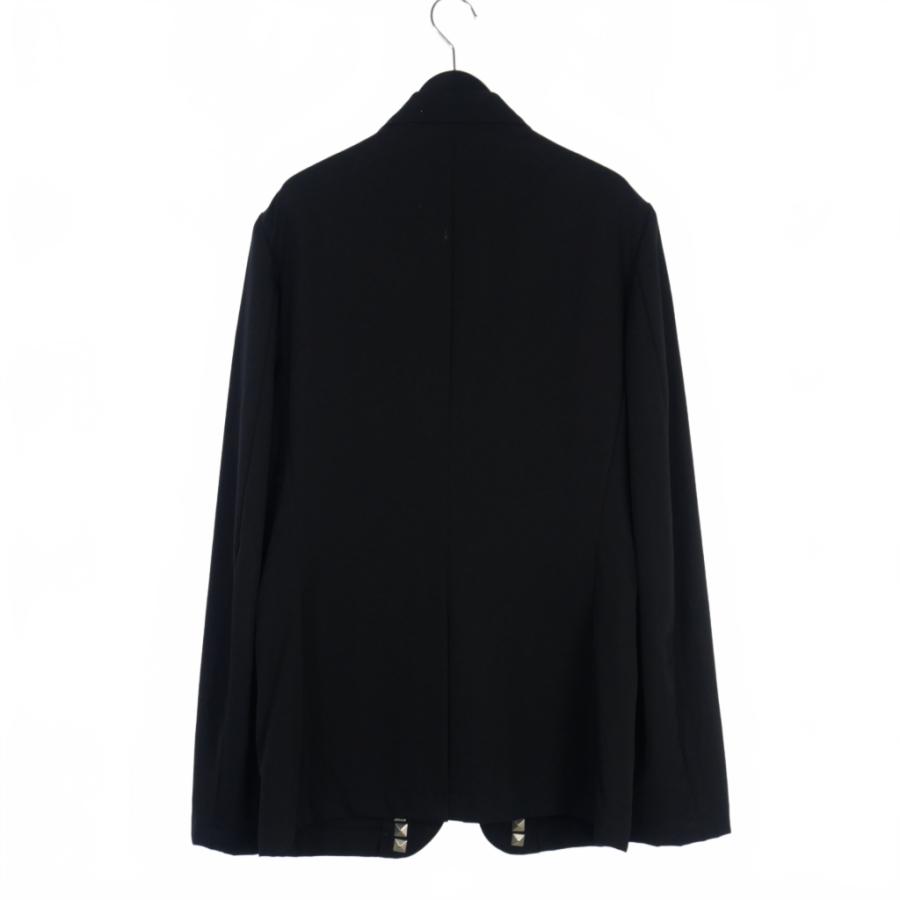 2007SS　部分断ち切り　ウールギャバジャケット　コムデギャルソンオムプリュス COMME des GARCONS HOMME PLUS コムデギャルソンオムプリュス PF