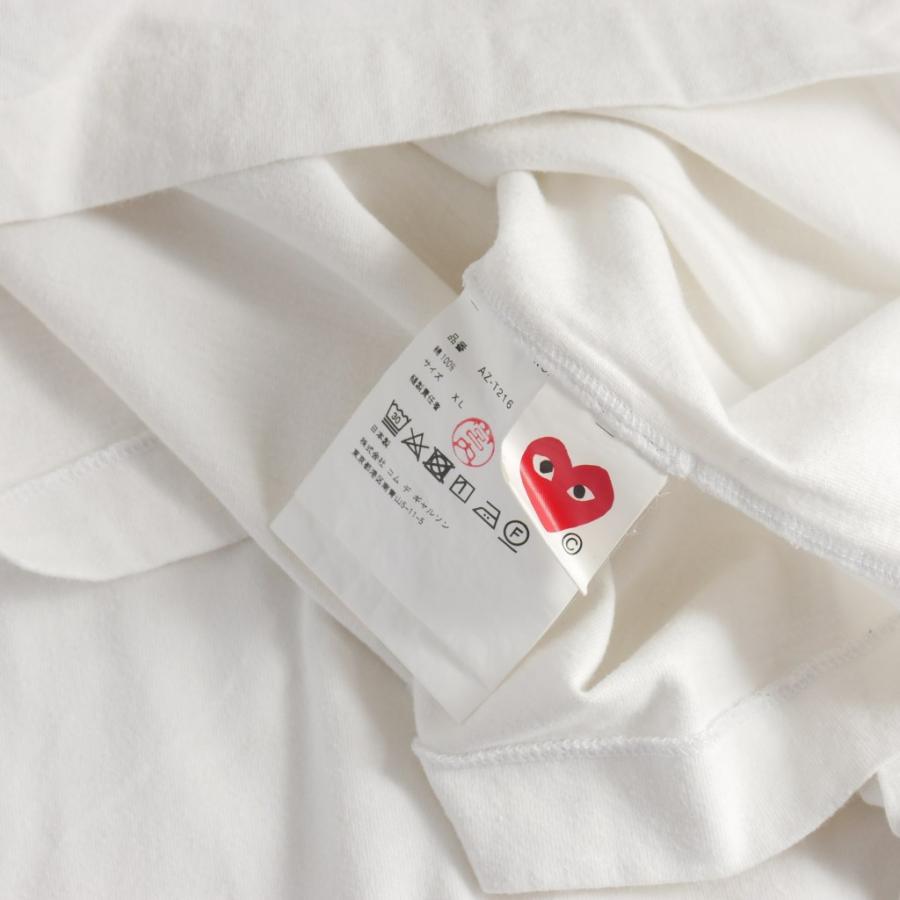 プレイコムデギャルソン PLAY COMME des GARCONS ハートワッペン T  