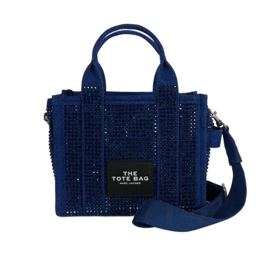 マークジェイコブス MARC JACOBS ザ クリスタル デニム トート バッグ