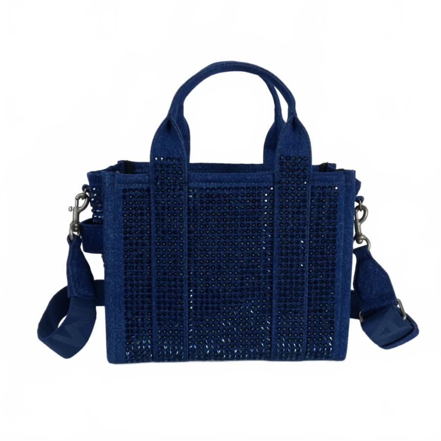 マークジェイコブス MARC JACOBS ザ クリスタル デニム トート バッグ