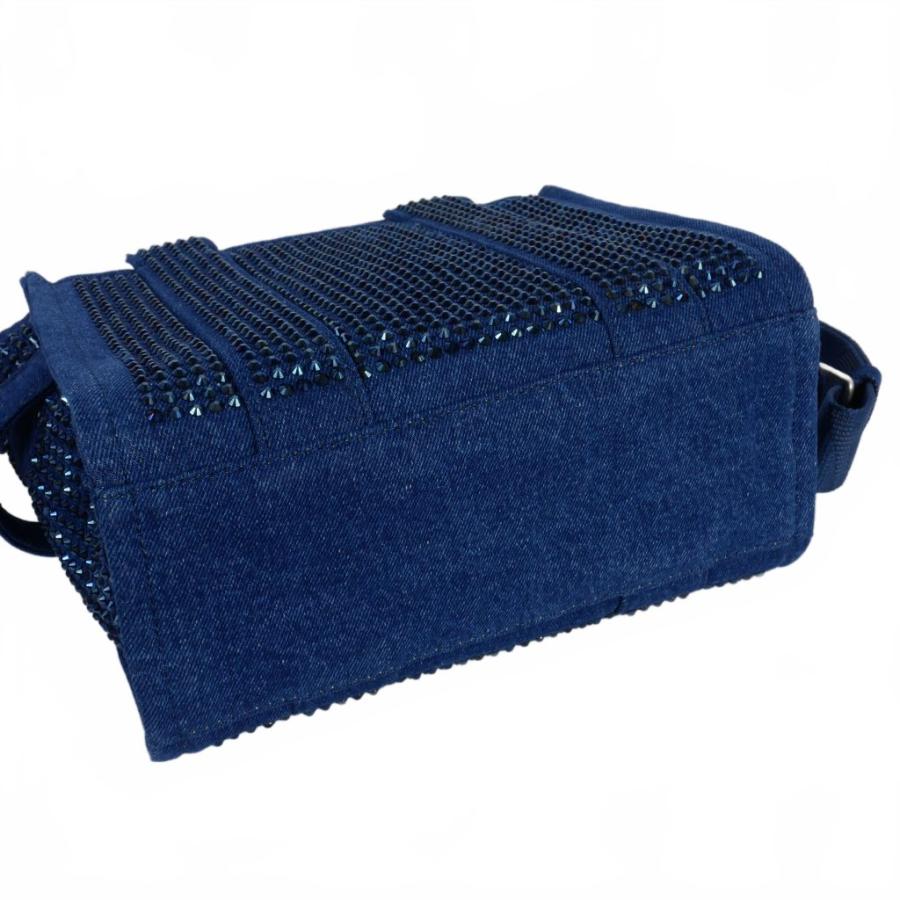 マークジェイコブス MARC JACOBS ザ クリスタル デニム トート バッグ