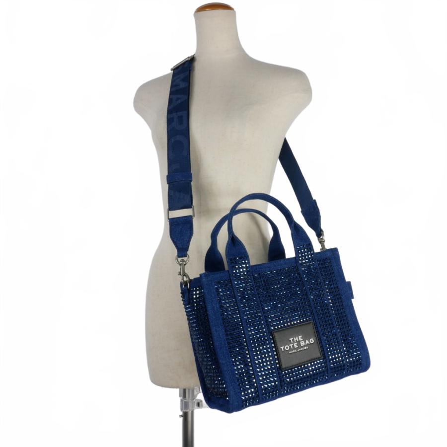 マークジェイコブス MARC JACOBS ザ クリスタル デニム トート バッグ