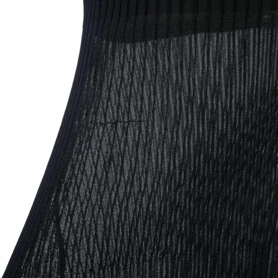 フェティコ FETICO 24SS シアーストライプ ニットドレス ワンピース