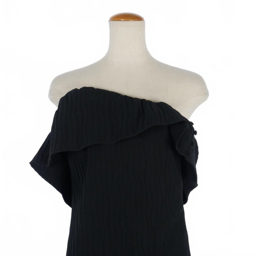 未使用品 マメクロゴウチ Mame Kurogouchi 25SS Wave Pleats Baretop