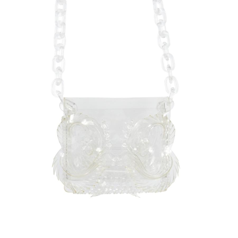 マメクロゴウチ Mame Kurogouchi Transparent Sculptural Micro Chain