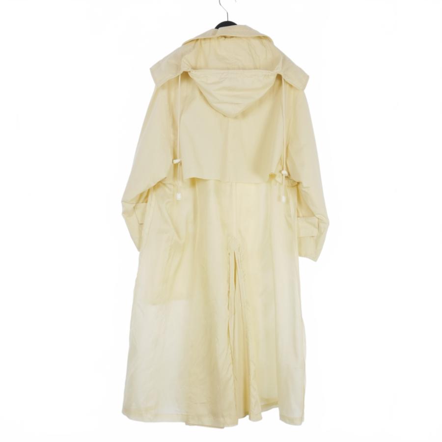 【中古】メゾンマルジェラ Maison Margiela 白タグ 17SS インサイドアウト デコルティケ トレンチコート フード付き メゾンマルジェラ Maison Margiela 白タグ 17SS インサイドアウト