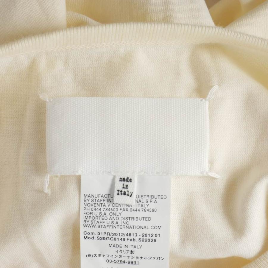 メゾンマルジェラ　インサイドアウトカットソー　白タグ メゾンマルジェラ Maison Margiela 12SS 白タグ カットオフ カットソー