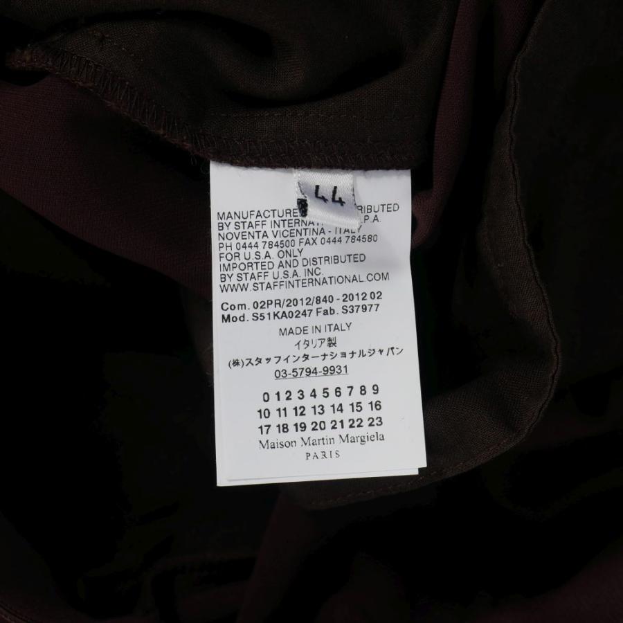 メゾンマルジェラ Maison Margiela 12AW イージーパンツ スラックス 44
