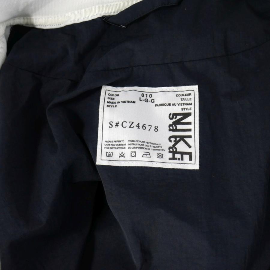サカイ sacai × ナイキ NIKE レイヤード ボンバージャケット ブルゾン