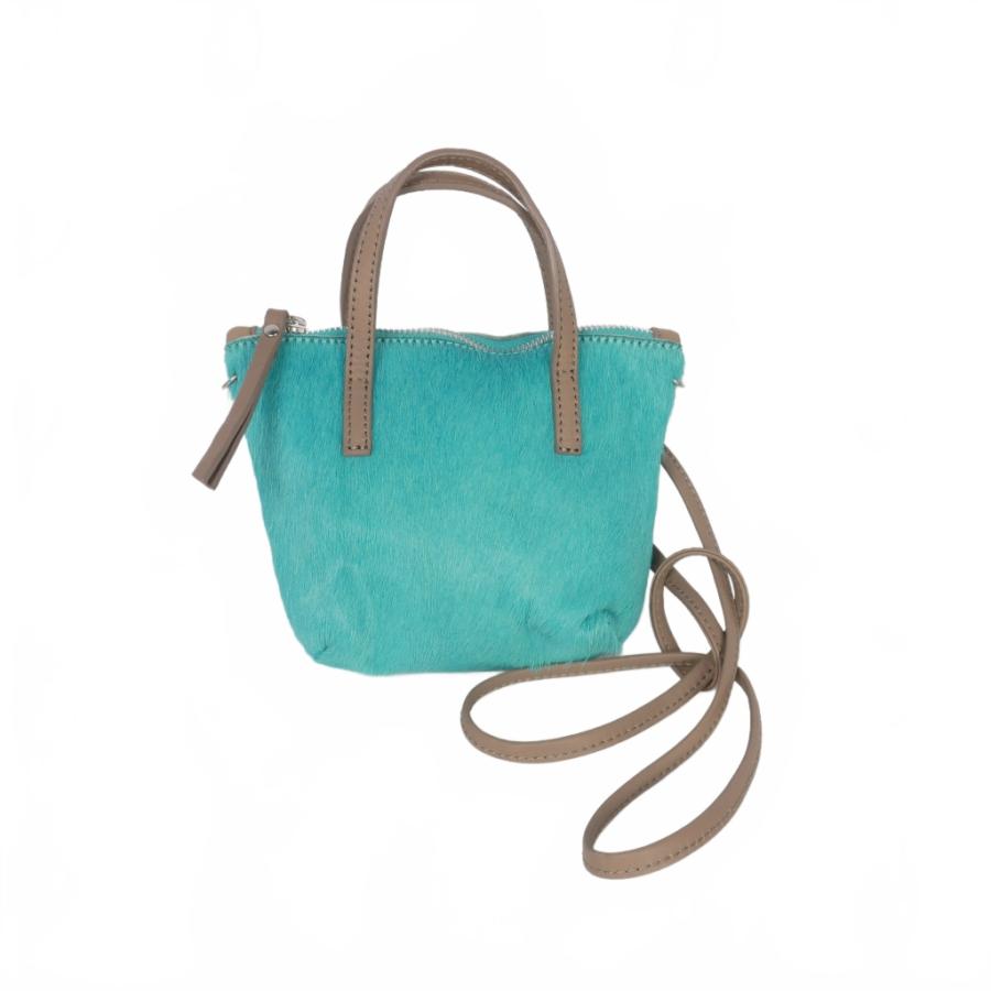 ジャンニキャリーニ GIANNI CHIARINI ハラコ ミニ ショルダーバッグ 