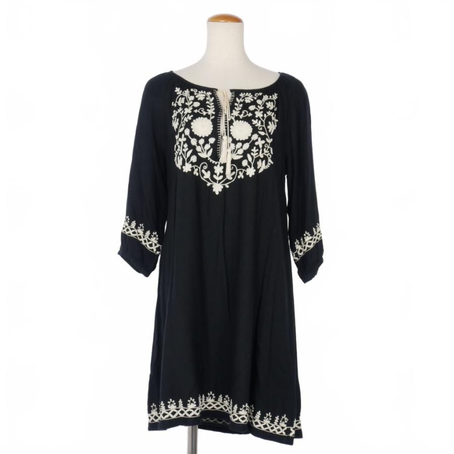 ヌキテパ　エスニック刺繍ワンピース ヌキテパ NE QUITTEZ PAS! 刺繍 ワンピース ボヘミアン エスニック