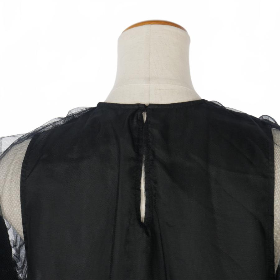 ノワールケイニノミヤ NOIR KEI NINOMIYA シアートップス チュール