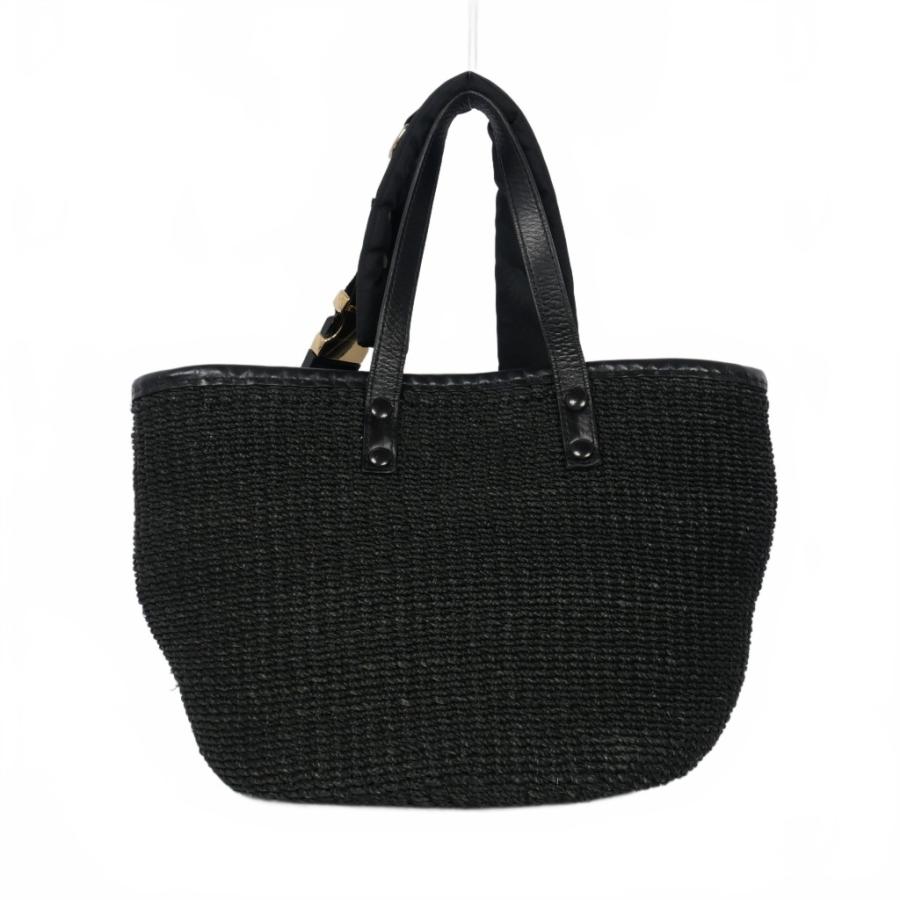 サカイ sacai 21SS かごバッグ ハンドバッグ マーケットバッグ 黒