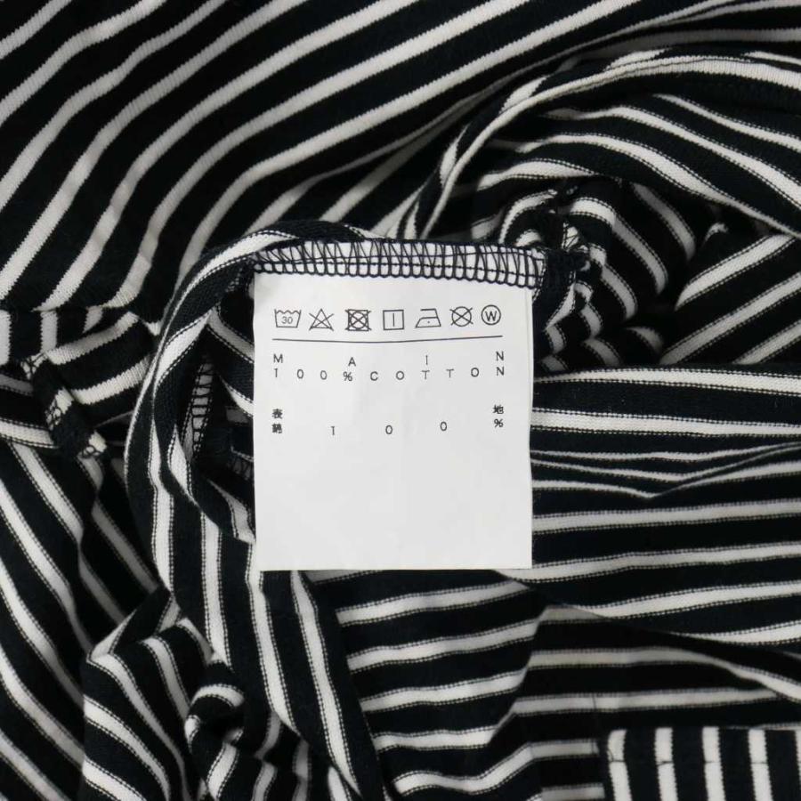 アンリアレイジ ANREALAGE ボール ボーダー Tシャツ カットソー 半袖 
