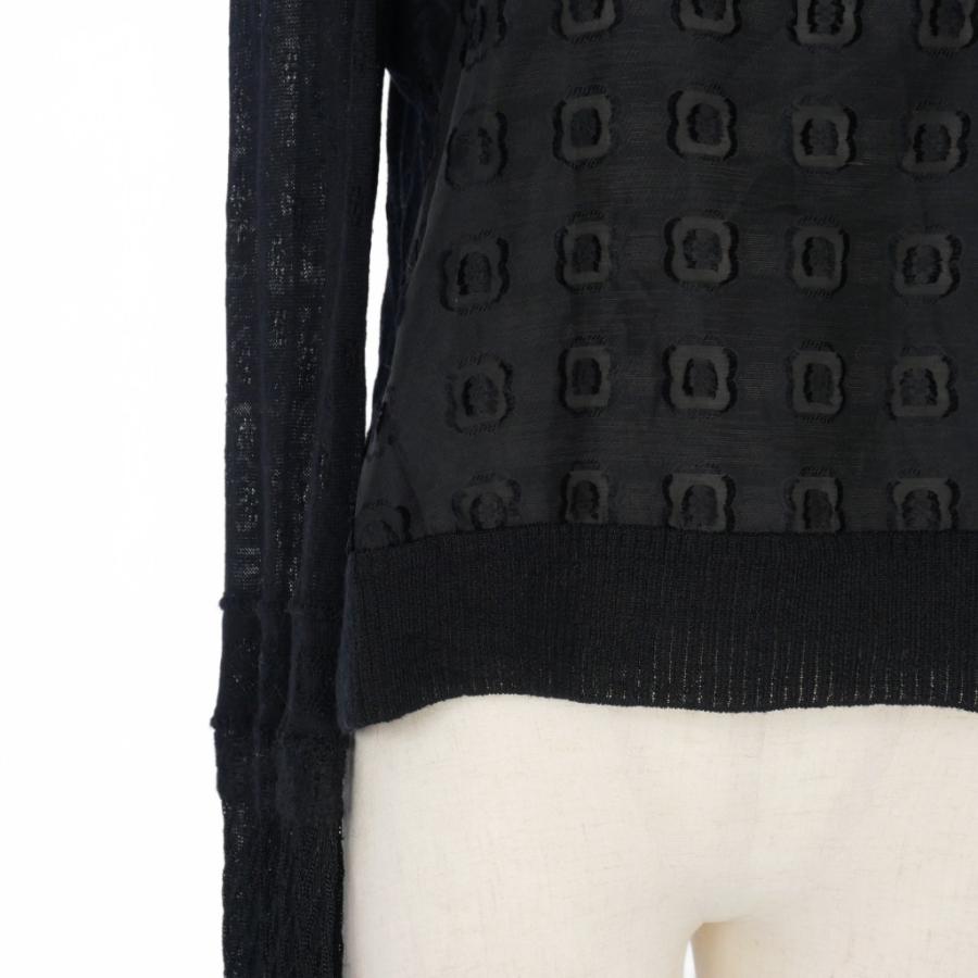 マメクロゴウチ Mame Kurogouchi 20AW フローラルカット ジャガード