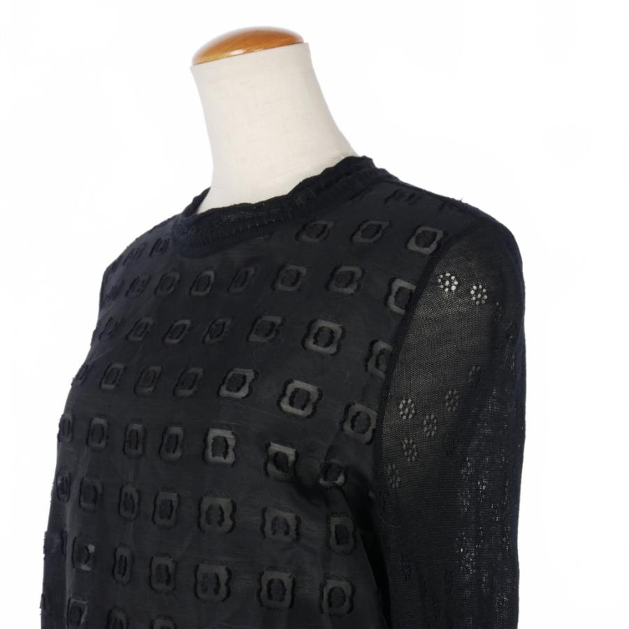 マメクロゴウチ Mame Kurogouchi 20AW フローラルカット ジャガード