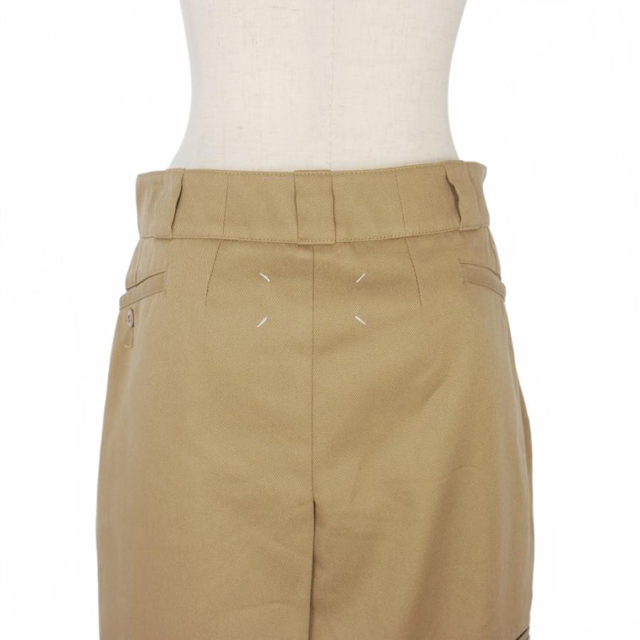 メゾンマルジェラ Maison Margiela 25SS ミディ丈 チノ スカート 42