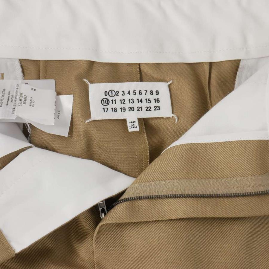 メゾンマルジェラ Maison Margiela 25SS ミディ丈 チノ スカート 42