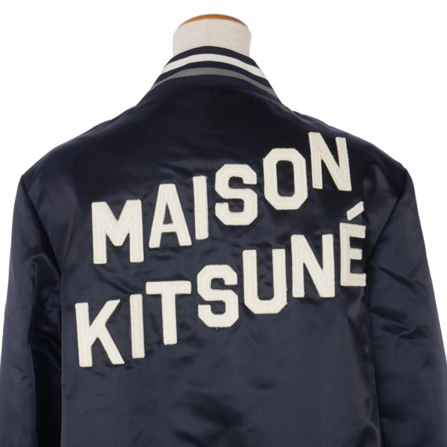 MAISON KITSUNÉ ネイビー スタジャン L MAISON KITSUNÉ ネイビー スタジャン L