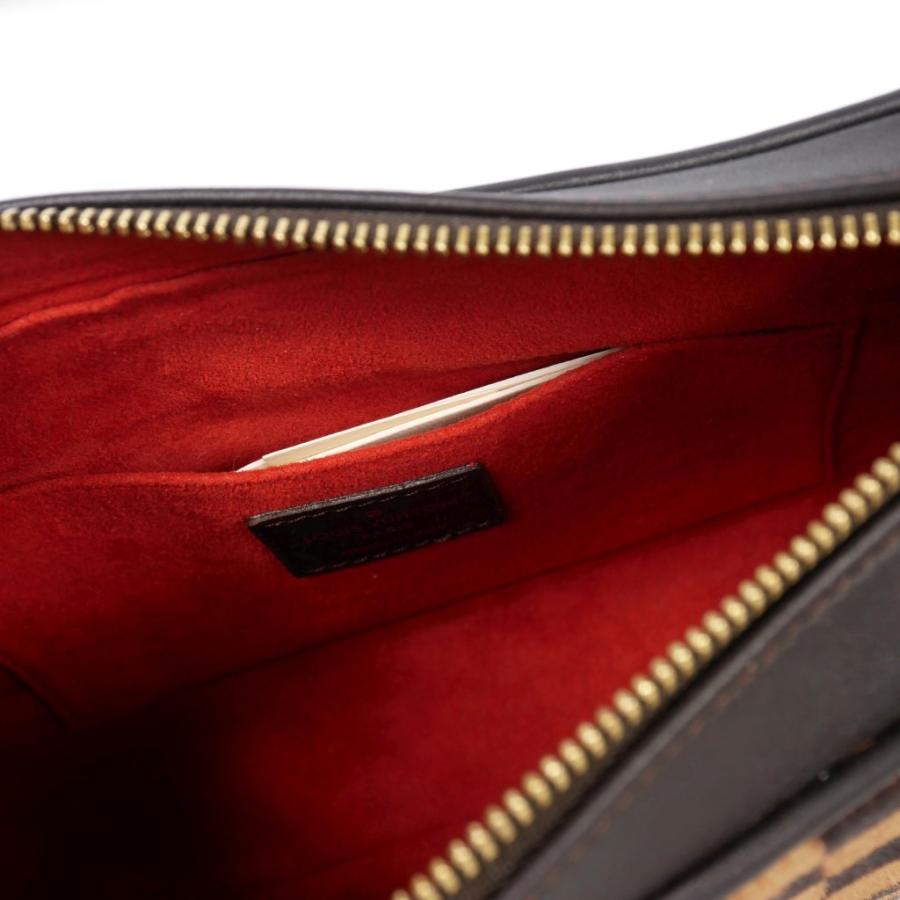 【中古】ルイヴィトン 2002s ダミエ ソバージュ ハンドバッグ ヘアカーフ タイガー 茶 ブラウン M92132 CE0022 LOUIS VUITTON（ルイ・ヴィトン） LOUIS VUITTON 2002s ダミエ