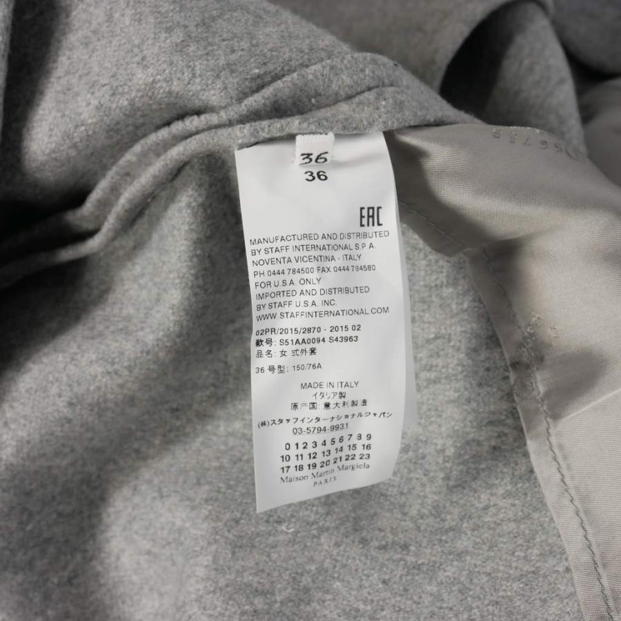 グレー　36 SHIPS（シップス） ノーカラーコート 36 グレー レディース : ZOZOTOWN