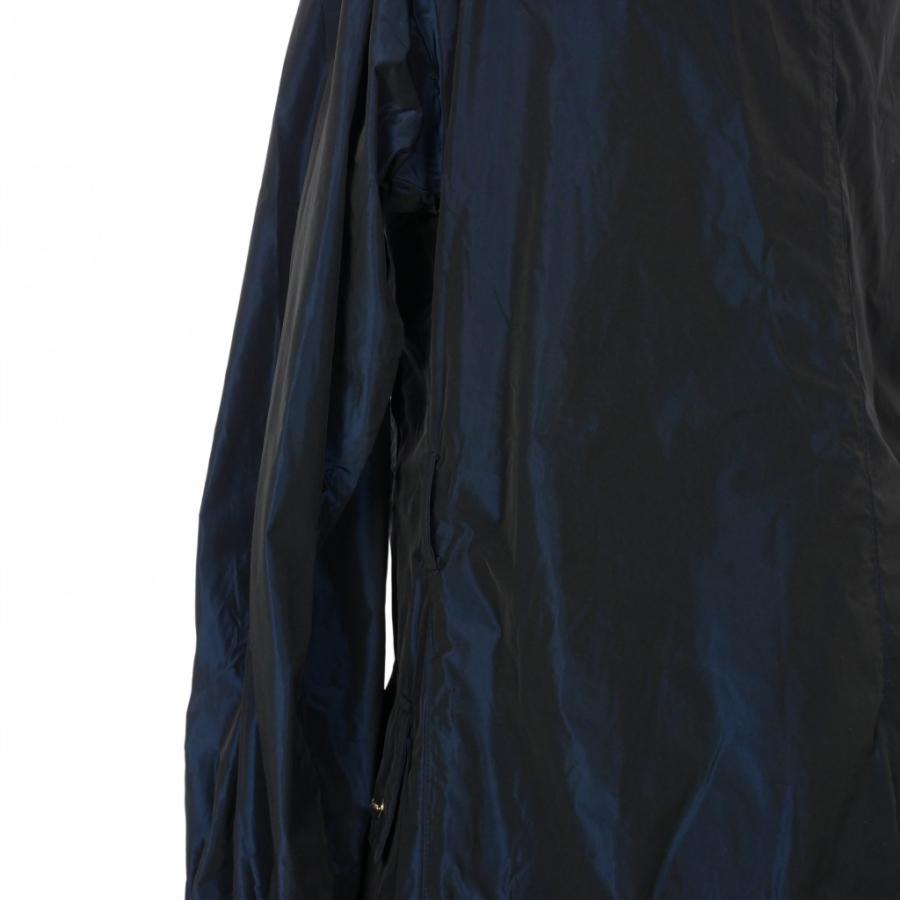 ヘルノ HERNO ナイロンコート ジャケット タートル ハイネック 紺
