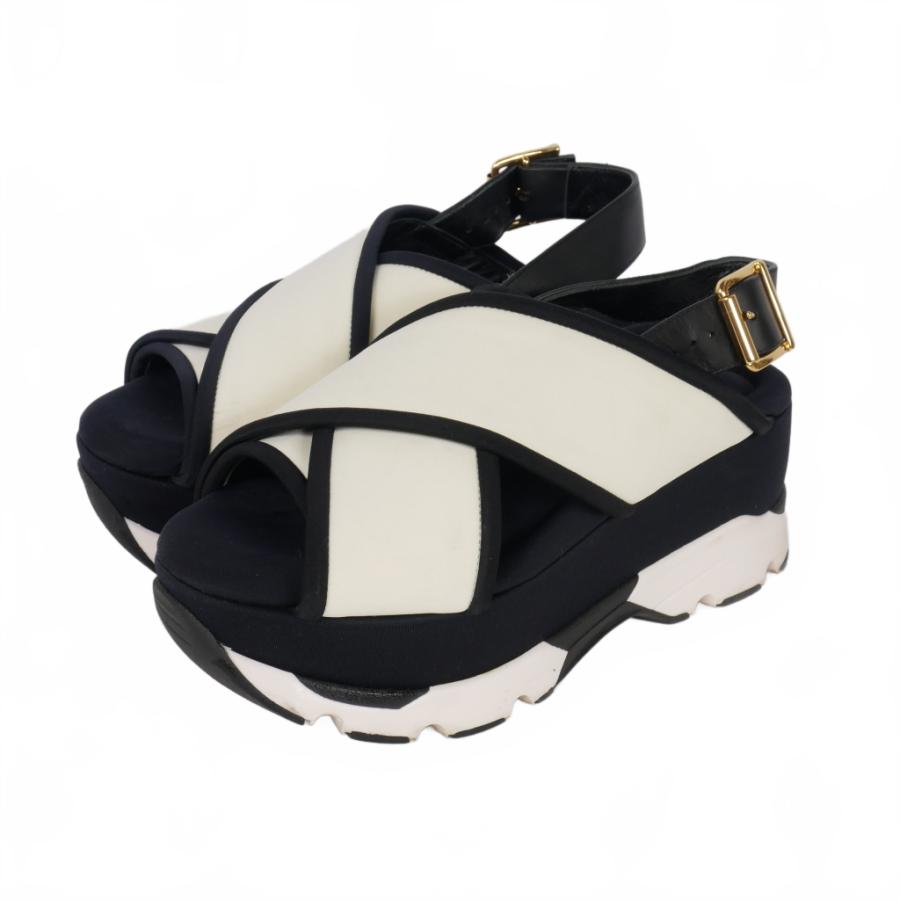 MARNI（マルニ） テックファブリック クリスクロス サンダル 