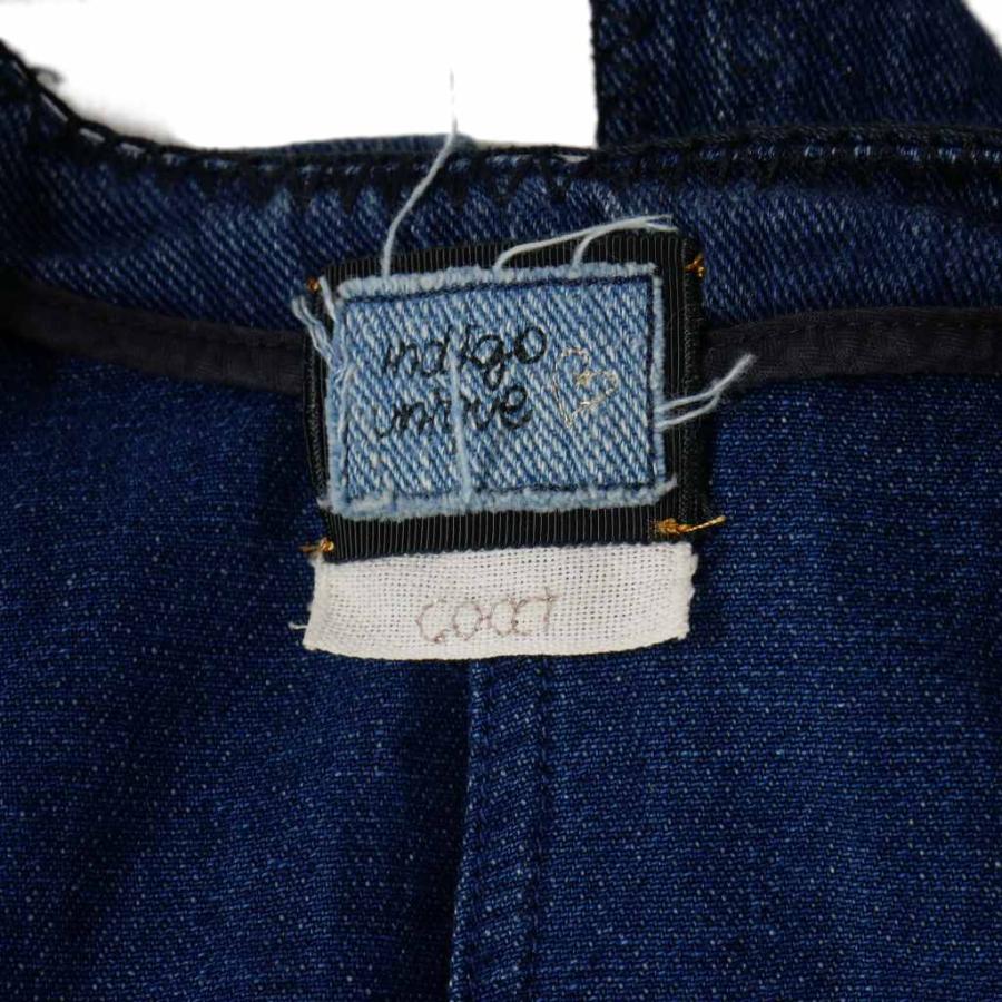 フォルテフォルテ FORTE デニム 刺? ノーカラージャケット ボリューム