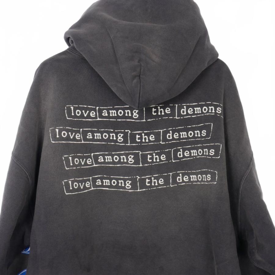 未使用品 セントマイケル SAINTMICHAEL 25AW HOODIE LOVE AMONG プル